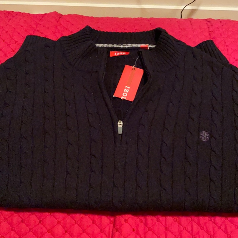Izod Black Sweater
